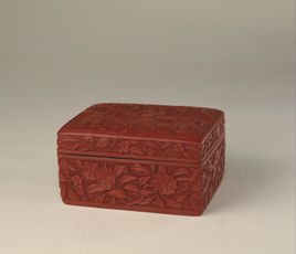 剔紅嬰戲圖長方盒 剔紅嬰戲圖長方盒