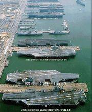 美國海軍的航空母艦