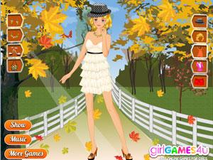 秋天小洋裝 秋天小洋裝