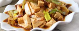 蔥炒豆腐 蔥炒豆腐