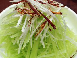 油淋萵筍 油淋萵筍