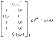葡萄糖酸鋅水合物
