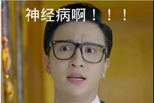 神經病啊 我不要面子啊 神經病啊 我不要面子啊