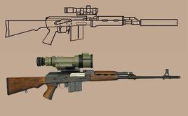 M-76半自動狙擊步槍 M-76半自動狙擊步槍