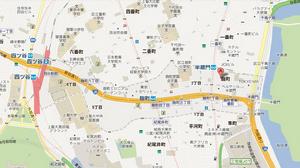 現實中東京千代田區麴町(糀町)地圖