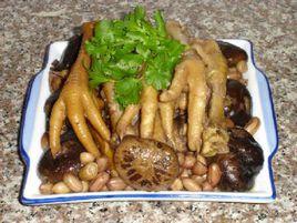 鮑汁冬菇花生燜雞腳 鮑汁冬菇花生燜雞腳