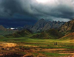 稱多縣勒巴溝風景圖片