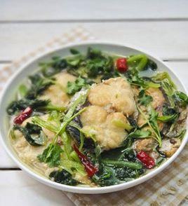 小白菜燉鮁魚 小白菜燉鮁魚