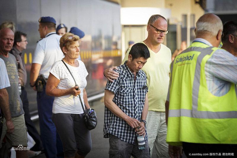 乘客家屬悲痛欲絕