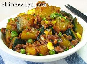 南瓜肉末醬 南瓜肉末醬