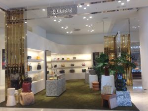 Celine專櫃，德國杜塞道夫Breuninger百貨商場