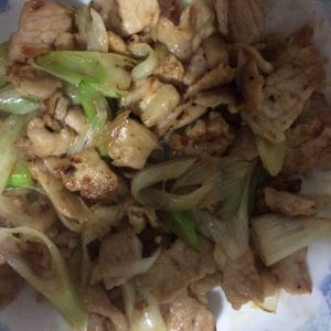 蔥爆肉 蔥爆肉