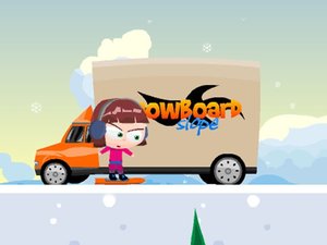 用滑板來滑雪 用滑板來滑雪