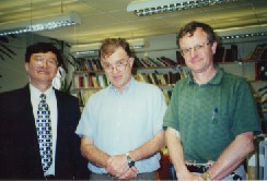 黃強民與諾貝爾醫學評審委員會主席