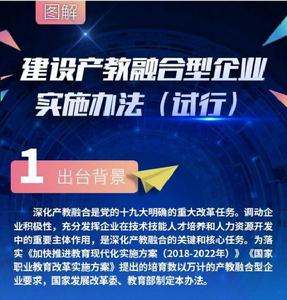 建設產教融合型企業實施辦法(試行) 建設產教融合型企業實施辦法(試行)