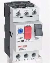 德力西電氣推出CDP6電動機斷路器