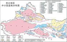 銀額盆地 在西北盆地群的 第20、21號