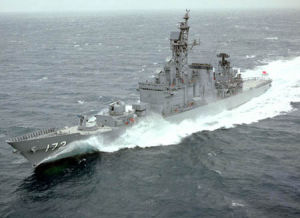 日本海上自衛隊“旗風”級驅逐艦