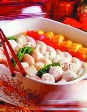 三色雞魚丸 三色雞魚丸