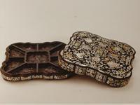 螺鈿八寶花邊方盒 螺鈿八寶花邊方盒