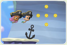 孔雀魚收集金幣