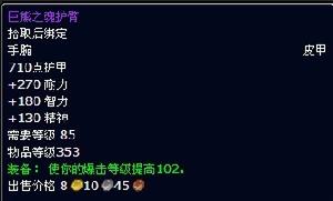 巨熊之魂護臂 巨熊之魂護臂