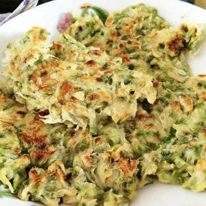 槐花雞蛋煎餅 槐花雞蛋煎餅