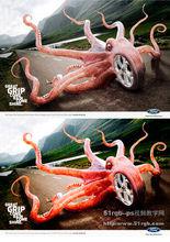 圖片增加柔光效果與原稿的對比