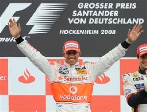 2008年在霍根海姆賽道奪魁