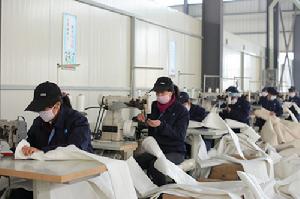 除塵布袋縫製車間