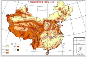 1990年版的1∶400萬《中國地震烈度區劃圖》