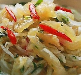 椒絲海蜇 椒絲海蜇