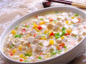 干貝雲絲豆腐羹 干貝雲絲豆腐羹