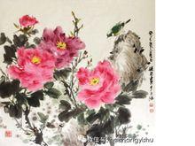 海派花鳥畫家 孫健忠作品2