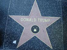好萊塢星光大道特朗普之星