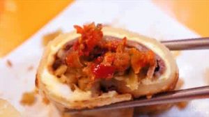 酥脆小魚卷餅 酥脆小魚卷餅