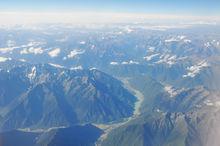 青藏高原地貌圖