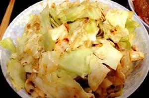 麻汁捲心菜 麻汁捲心菜