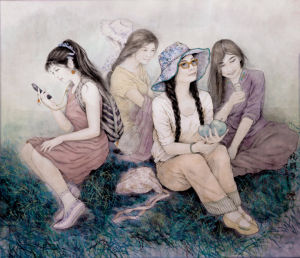 美朮家-曉錦-國畫作品