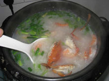 蝦蟹粥製作方式