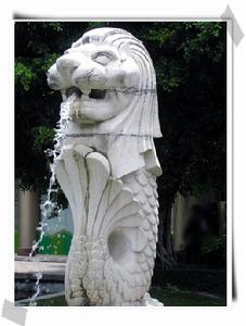 獅頭魚身像 獅頭魚身像