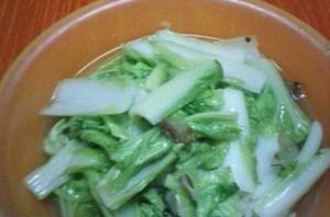 清炒大白菜秧 清炒大白菜秧