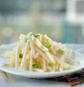 香辣蔥油藕片 香辣蔥油藕片