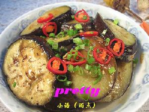 塘虱豬肉蒜茸釀茄子 塘虱豬肉蒜茸釀茄子
