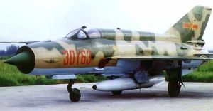 （圖）中國殲-7輕型超音速戰鬥機