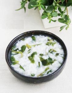 馬齒莧冰糖粥 馬齒莧冰糖粥