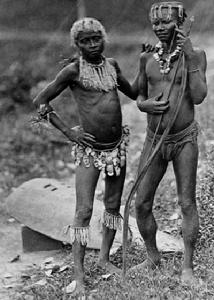 兩個安達曼群島原住民，1875年