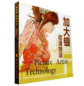 《加大銀動漫技法》圖書照片