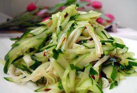 涼拌金針菇黃瓜 涼拌金針菇黃瓜
