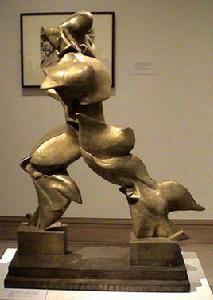 空間的連續的獨特形體 空間的連續的獨特形體